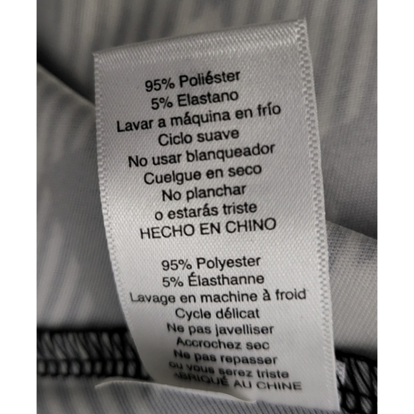 LulaRoe Black & White Buffalo Plaid Checkered Dress, Pockets, M - Picture 4 of 9